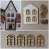 Komponenta okna pro zdobení výtvorů a stavbu domečků.