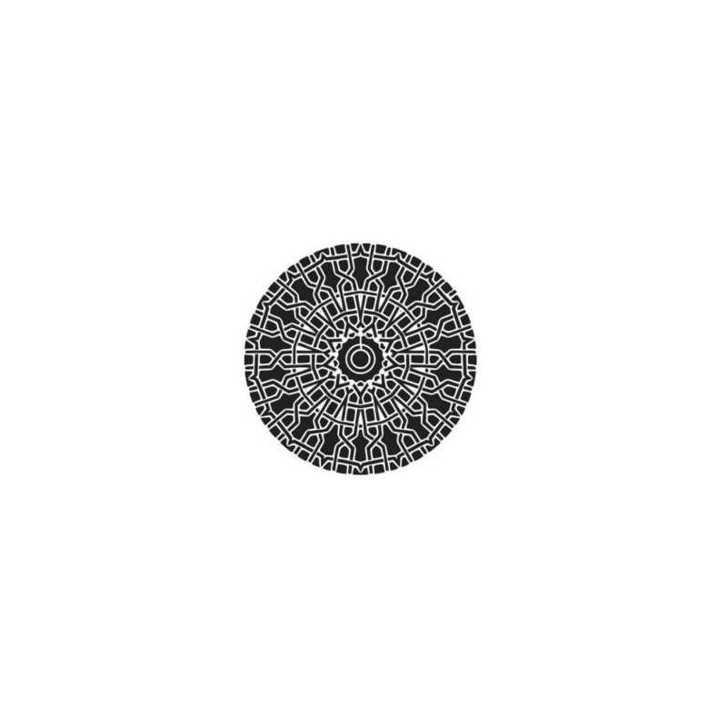 Mandala - plastová šablona 007, G 29x29cm