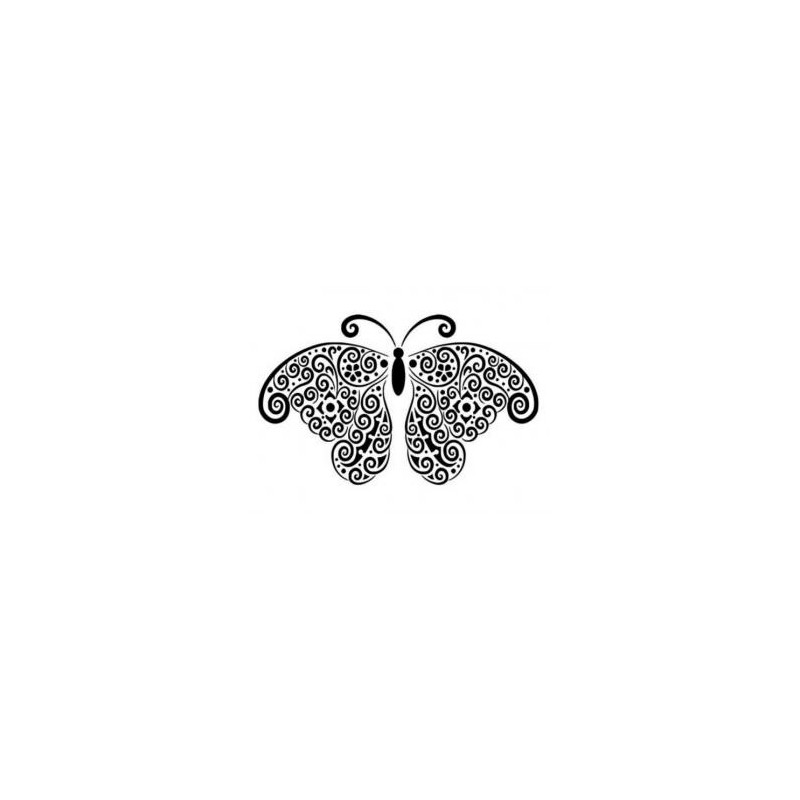 Motýl - plastová šablona 017, E 29x29cm