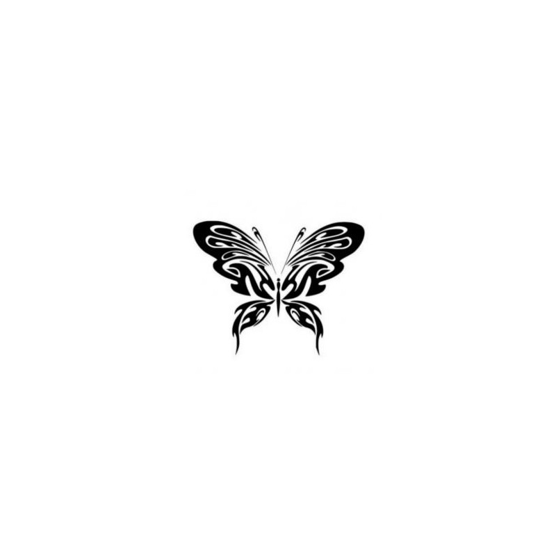 Motýl - plastová šablona 093, C 14,5x14,5cm