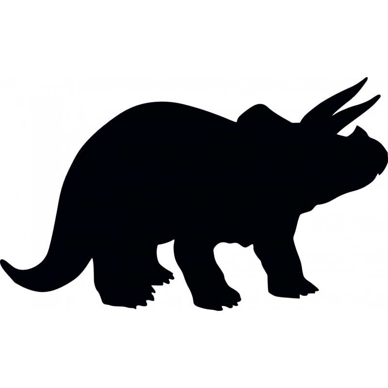 Triceratops - plastová šablona 370, B 14,5x14,5cm