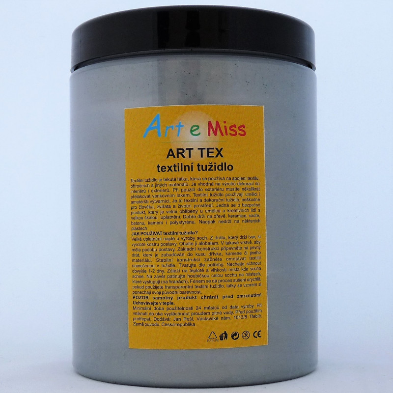 Artex - textilní tužidlo, 13 šedá, 1000g