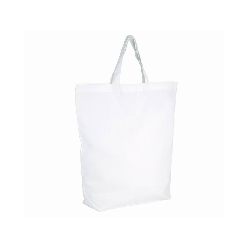Bavlněná nákupní taška - uni, White