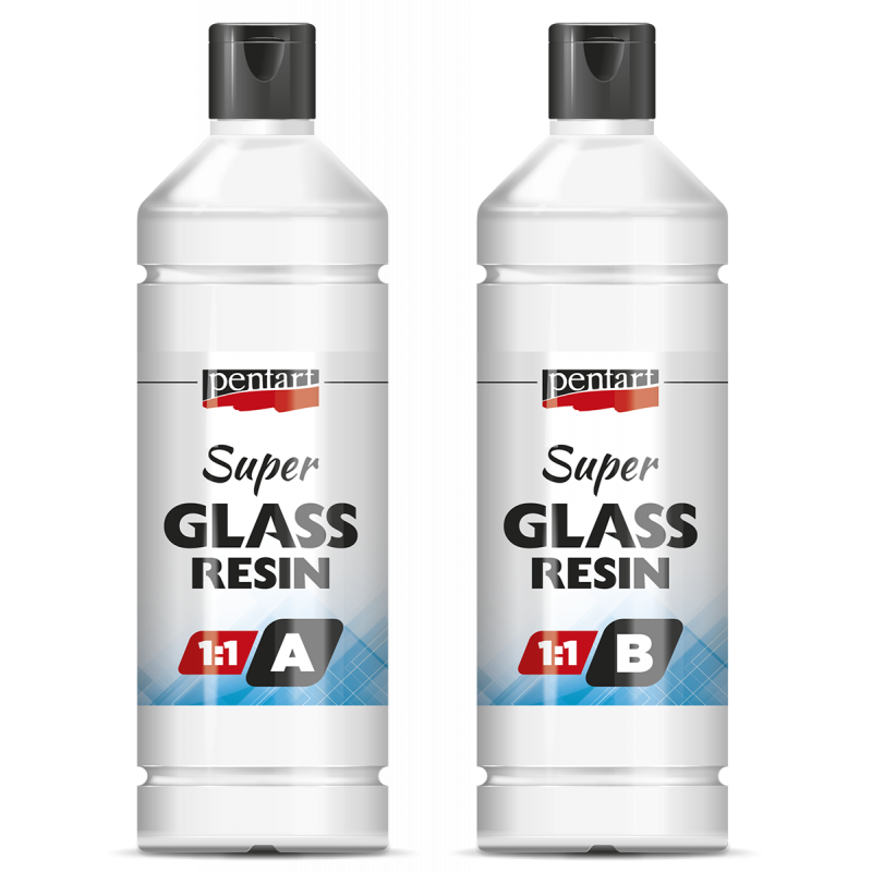 Pryskyřice SUPER GLASS PENTART - dvousložková 250 ml